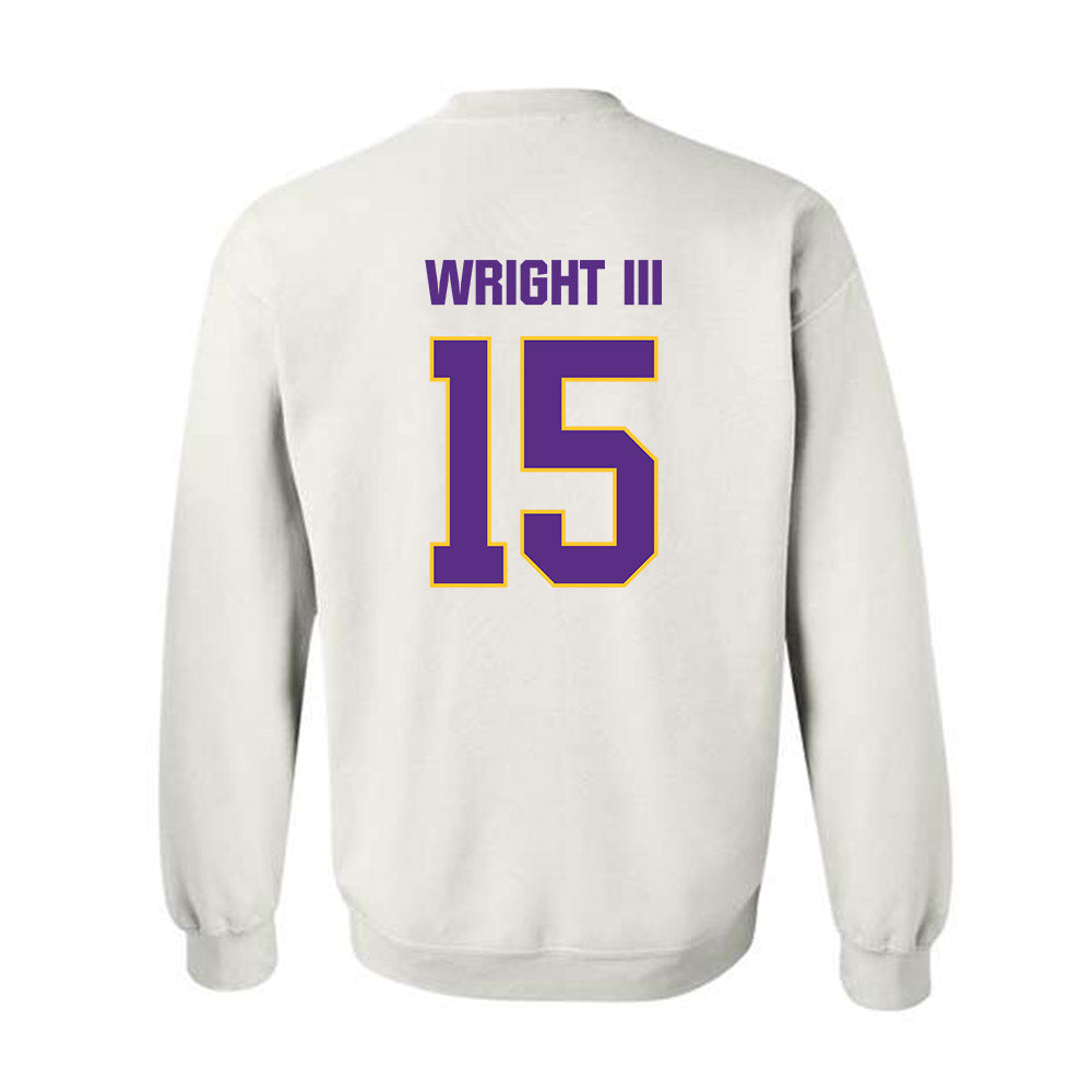 LSU - NCAA Football : Phillip Wright III - Classic Shersey Crewneck Sweatshirt-1