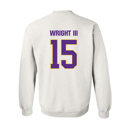 LSU - NCAA Football : Phillip Wright III - Classic Shersey Crewneck Sweatshirt-1