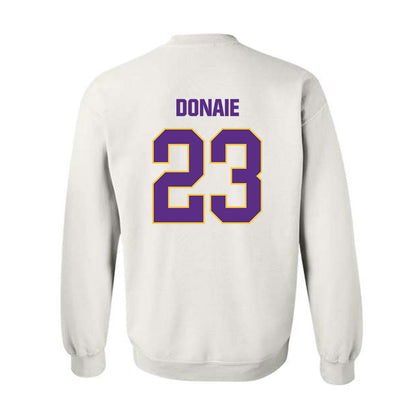LSU - NCAA Women's Volleyball : Sanaa Donaie - Classic Shersey Crewneck Sweatshirt-1