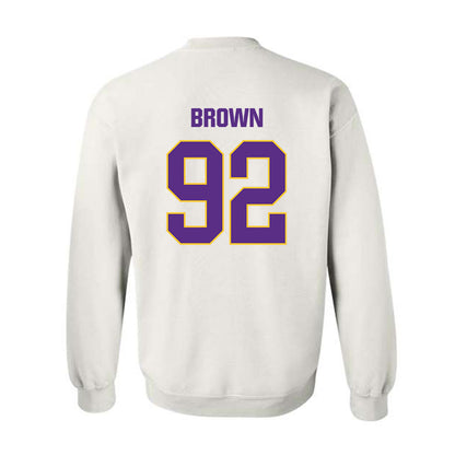 LSU - NCAA Football : Brandon Brown - Classic Shersey Crewneck Sweatshirt-1