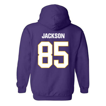 LSU - NCAA Football : Josh Jackson - Classic Shersey Hooded Sweatshirt-1