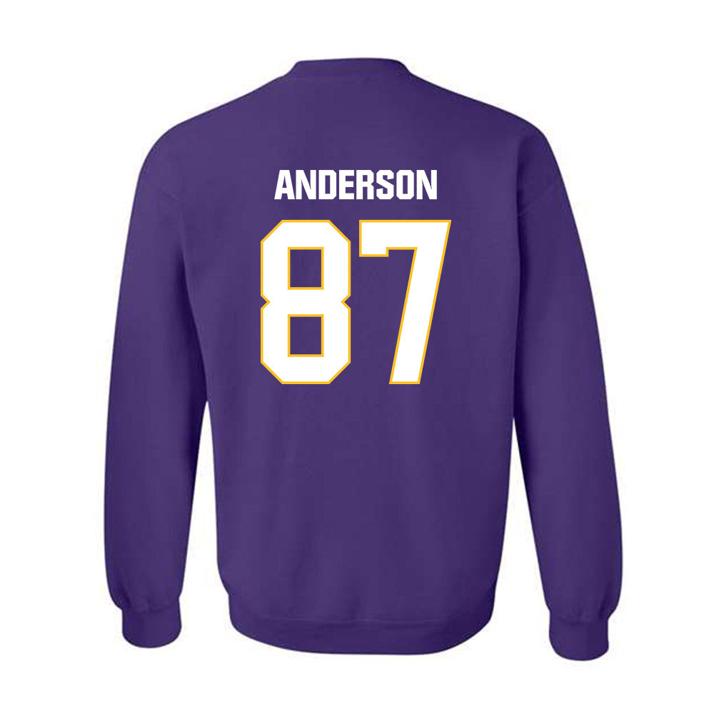 LSU - NCAA Football : JC Anderson - Classic Shersey Crewneck Sweatshirt-1