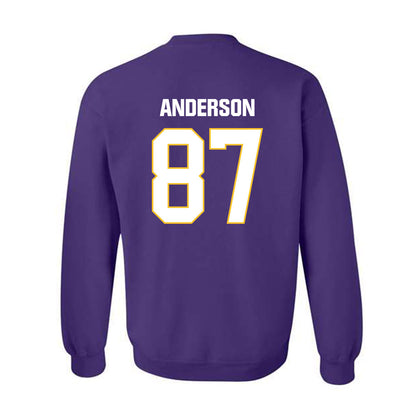 LSU - NCAA Football : JC Anderson - Classic Shersey Crewneck Sweatshirt-1