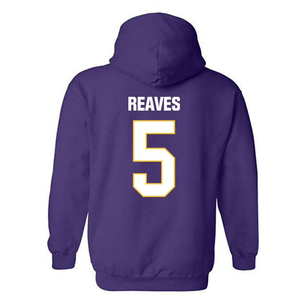LSU - NCAA Baseball : Tanner Reaves - Classic Shersey Hooded Sweatshirt-1