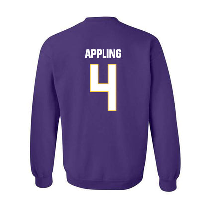 LSU - NCAA Softball : Gradie Appling - Classic Shersey Crewneck Sweatshirt-1