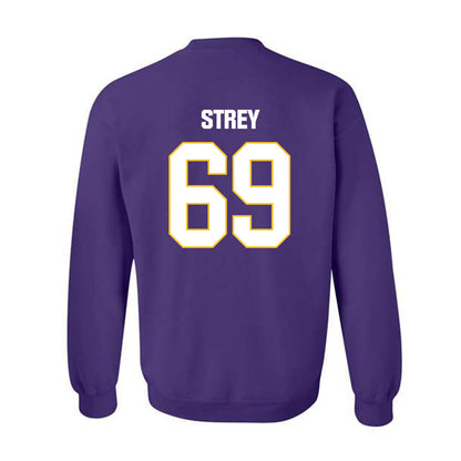 LSU - NCAA Football : Darrin Strey - Classic Shersey Crewneck Sweatshirt-1