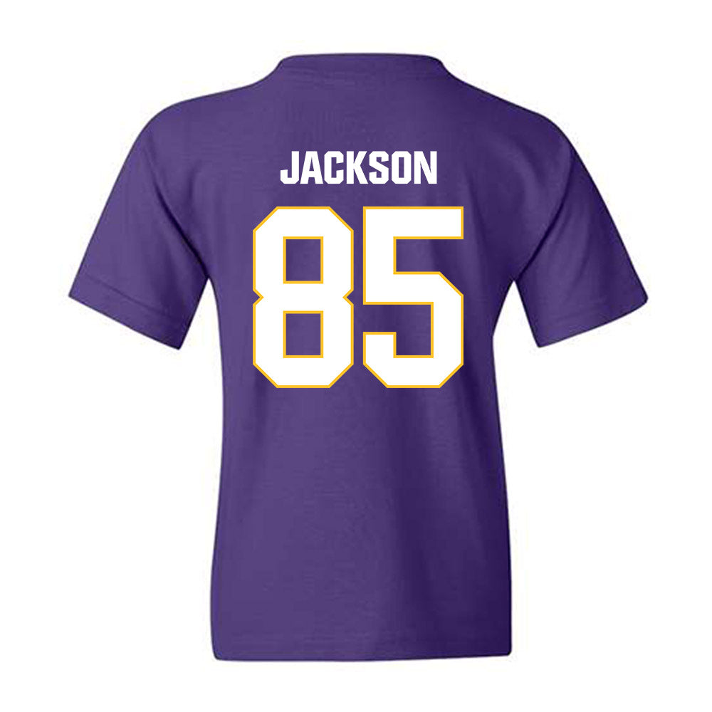 LSU - NCAA Football : Josh Jackson - Classic Shersey Youth T-Shirt-1