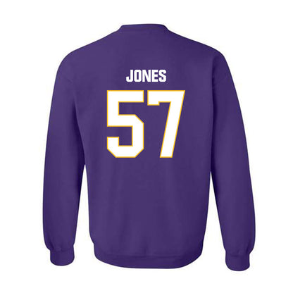 LSU - NCAA Football : Jakolby Jones - Classic Shersey Crewneck Sweatshirt-1