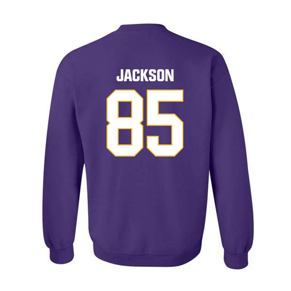 LSU - NCAA Football : Josh Jackson - Classic Shersey Crewneck Sweatshirt-1