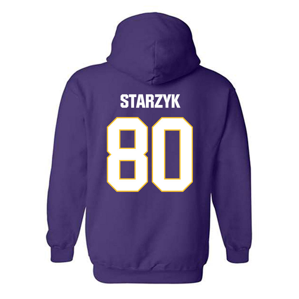 LSU - NCAA Football : Scott Starzyk - Classic Shersey Hooded Sweatshirt-1