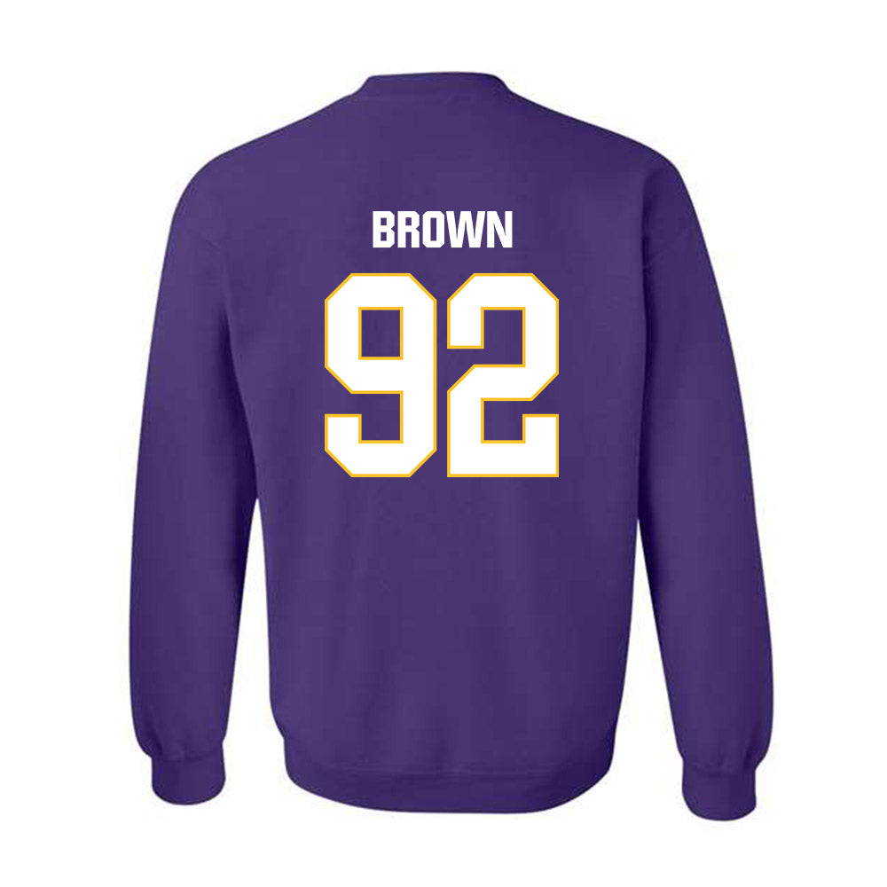 LSU - NCAA Football : Brandon Brown - Classic Shersey Crewneck Sweatshirt-1