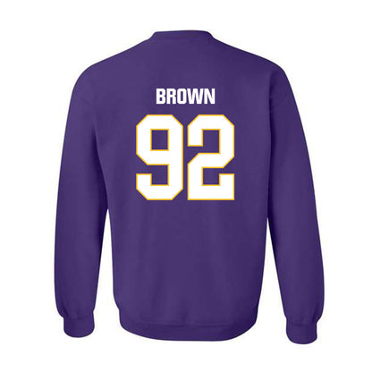 LSU - NCAA Football : Brandon Brown - Classic Shersey Crewneck Sweatshirt-1