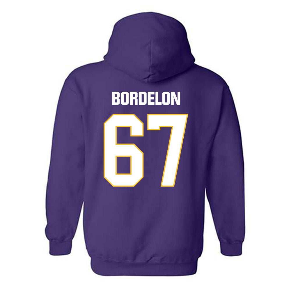 LSU - NCAA Football : Bo Bordelon - Classic Shersey Hooded Sweatshirt-1