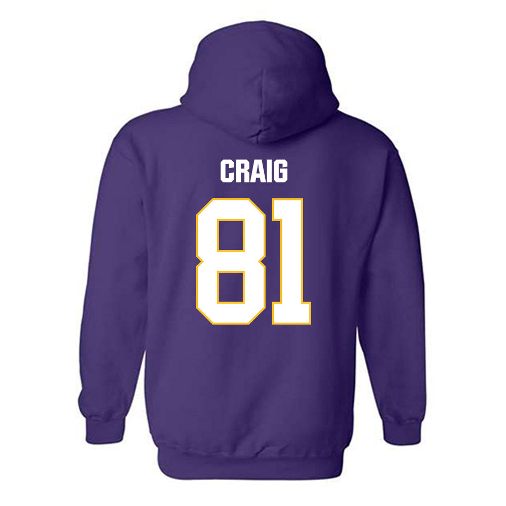 LSU - NCAA Football : Landon Craig - Classic Shersey Hooded Sweatshirt-1