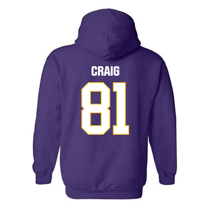 LSU - NCAA Football : Landon Craig - Classic Shersey Hooded Sweatshirt-1