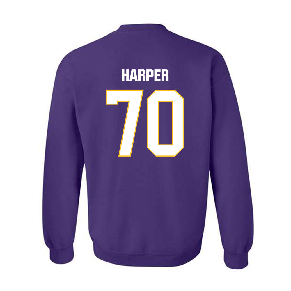 LSU - NCAA Football : Devin Harper - Classic Shersey Crewneck Sweatshirt-1