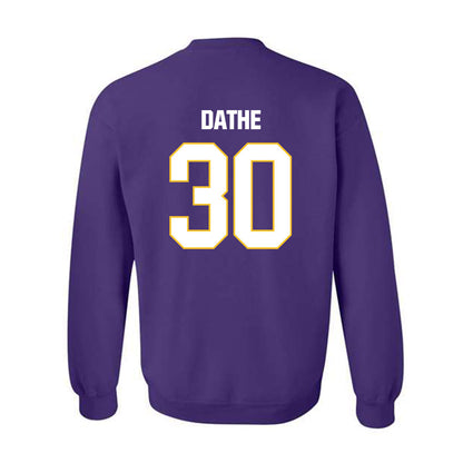 LSU - NCAA Baseball : Dax Dathe - Classic Shersey Crewneck Sweatshirt-1