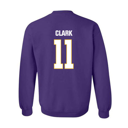 LSU - NCAA Football : Landen Clark - Classic Shersey Crewneck Sweatshirt-1