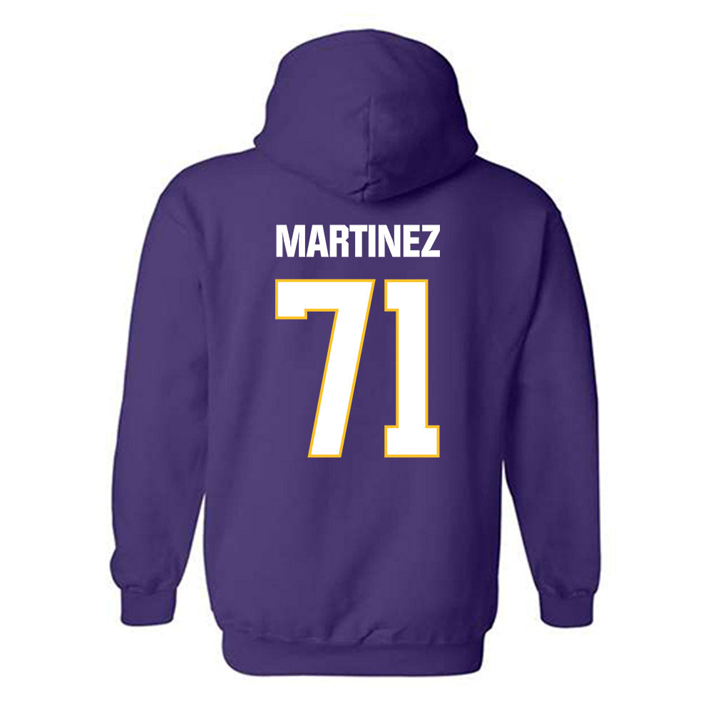 LSU - NCAA Football : Brysten Martinez - Classic Shersey Hooded Sweatshirt-1