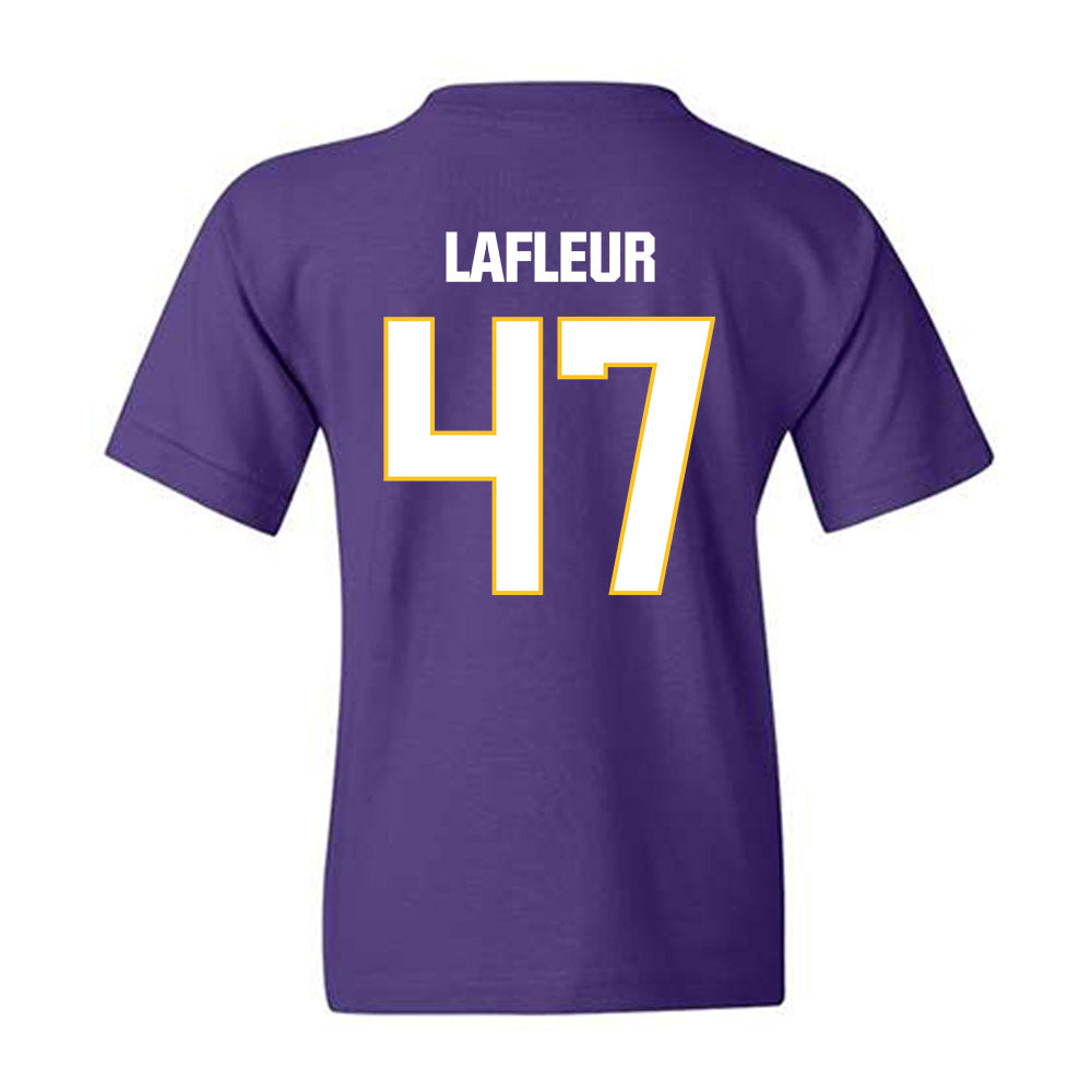 LSU - NCAA Football : JD LaFleur - Classic Shersey Youth T-Shirt-1