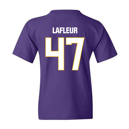 LSU - NCAA Football : JD LaFleur - Classic Shersey Youth T-Shirt-1