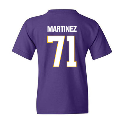 LSU - NCAA Football : Brysten Martinez - Classic Shersey Youth T-Shirt-1