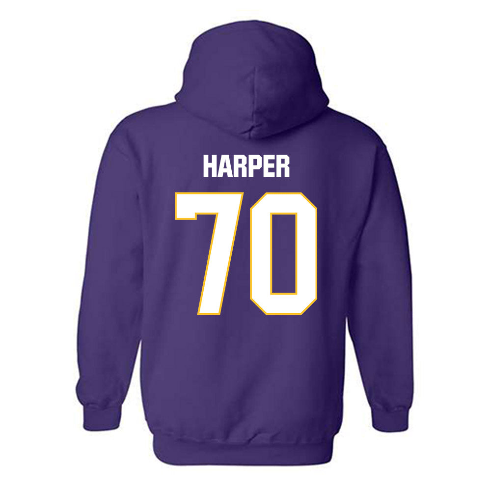LSU - NCAA Football : Devin Harper - Classic Shersey Hooded Sweatshirt-1