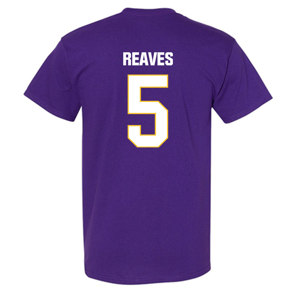 LSU - NCAA Baseball : Tanner Reaves - Classic Shersey T-Shirt-1