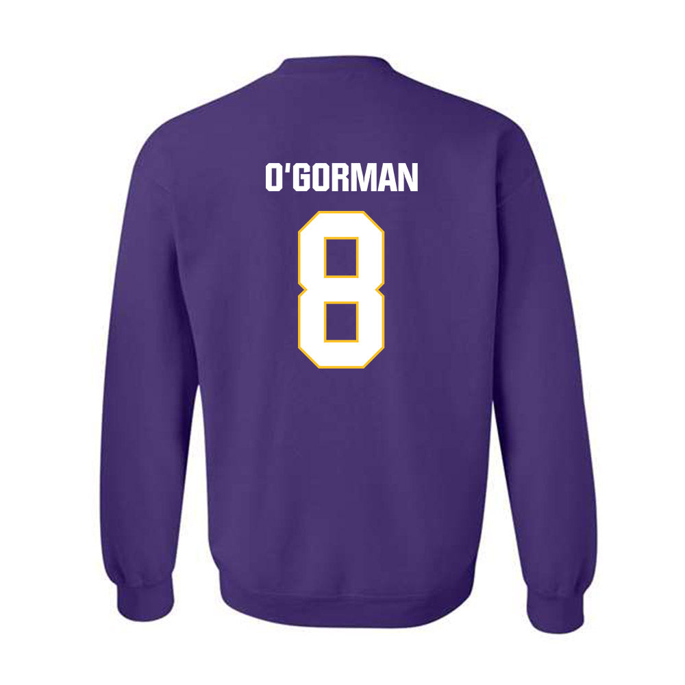 LSU - NCAA Beach Volleyball : Aubrey O'Gorman - Classic Shersey Crewneck Sweatshirt-1