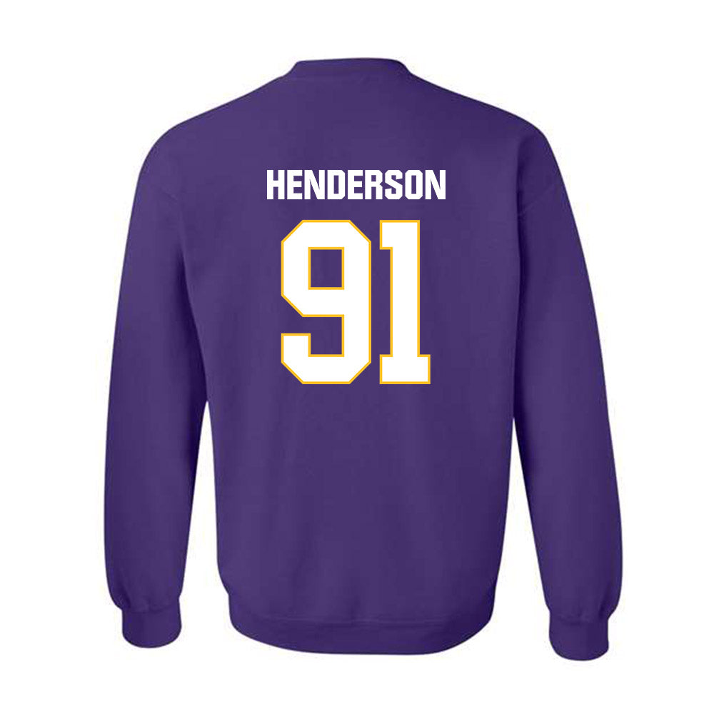 LSU - NCAA Football : Trenton Henderson - Classic Shersey Crewneck Sweatshirt-1