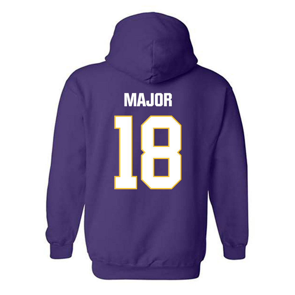 LSU - NCAA Women's Soccer : Kelsey Major - Classic Shersey Hooded Sweatshirt-1