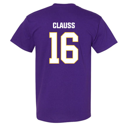 LSU - NCAA Baseball : Ethan Clauss - Classic Shersey T-Shirt-1