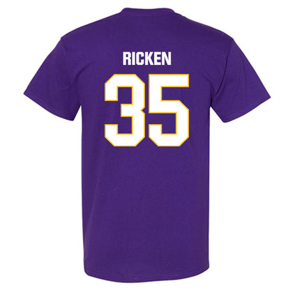 LSU - NCAA Baseball : Reagan Ricken - Classic Shersey T-Shirt-1