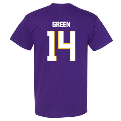 LSU - NCAA Football : Trey'Dez Green - Classic Shersey T-Shirt-1