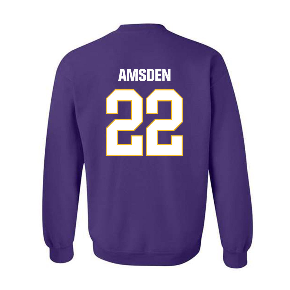 LSU - NCAA Women's Soccer : Ava Amsden - Classic Shersey Crewneck Sweatshirt-1