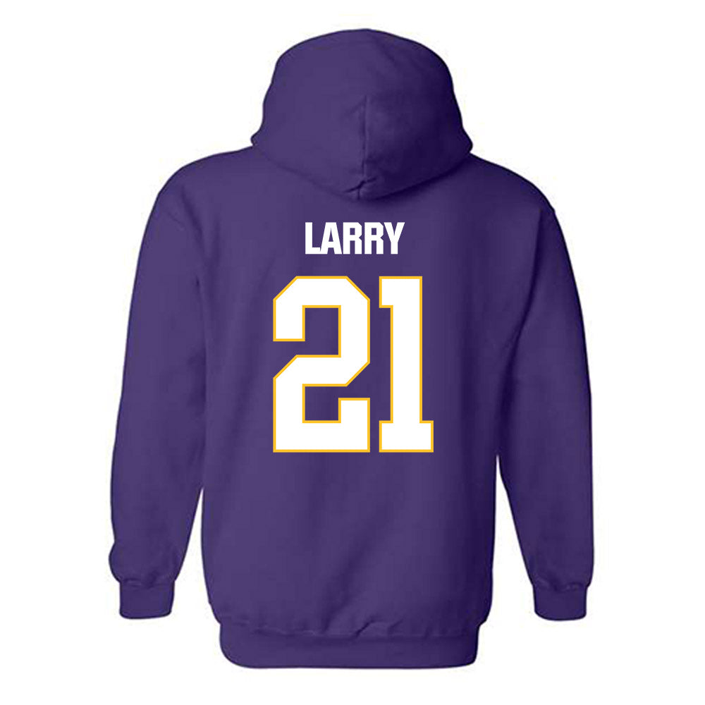 LSU - NCAA Women's Basketball : Chloe Larry - Classic Shersey Hooded Sweatshirt-1
