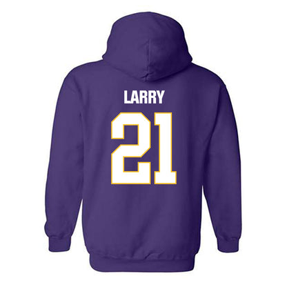 LSU - NCAA Women's Basketball : Chloe Larry - Classic Shersey Hooded Sweatshirt-1