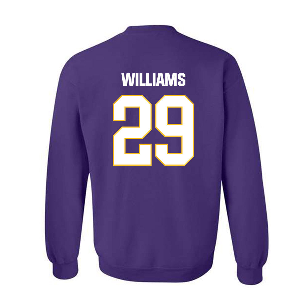 LSU - NCAA Baseball : Cooper Williams - Classic Shersey Crewneck Sweatshirt-1