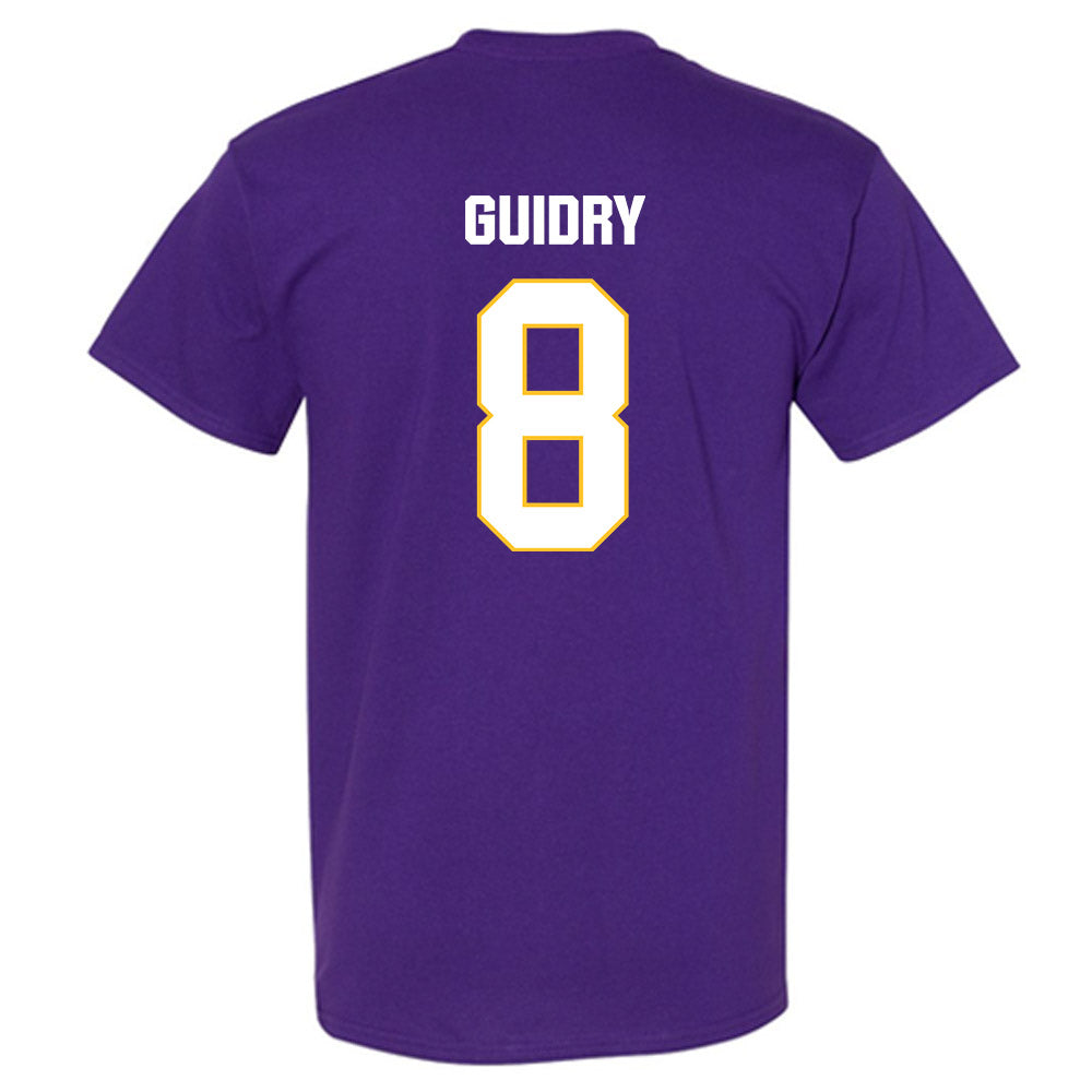 LSU - NCAA Baseball : Gavin Guidry - Classic Shersey T-Shirt-1