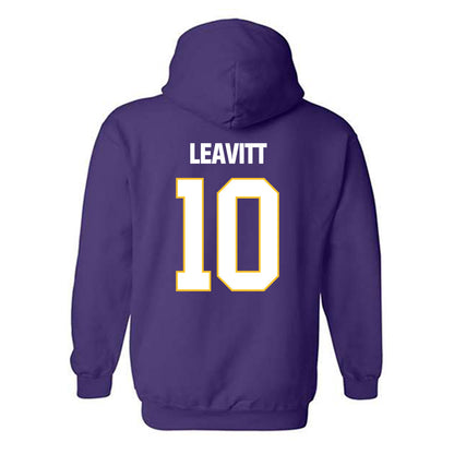 LSU - NCAA Football : Sam Leavitt - Classic Shersey Hooded Sweatshirt-1