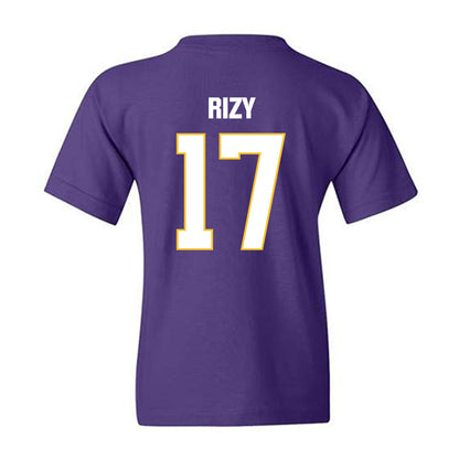LSU - NCAA Baseball : Mavrick Rizy - Classic Shersey Youth T-Shirt-1