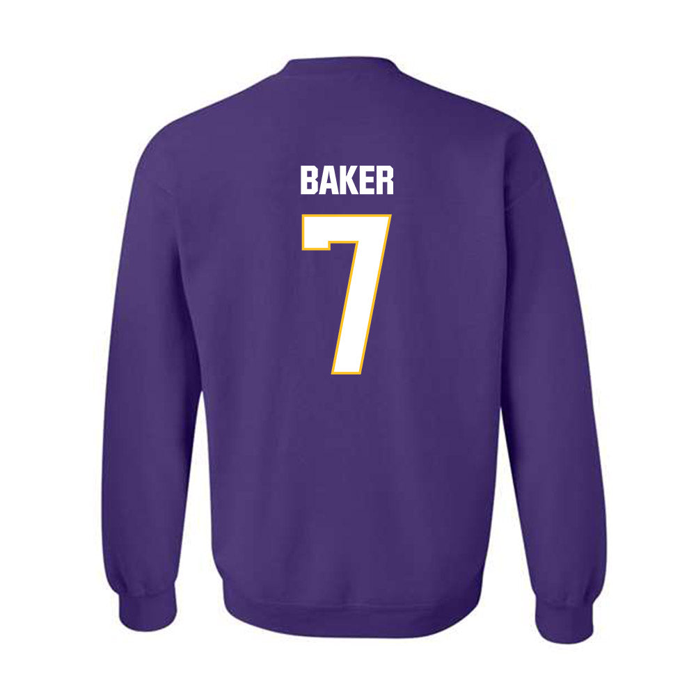 LSU - NCAA Beach Volleyball : Kate Baker - Classic Shersey Crewneck Sweatshirt-1