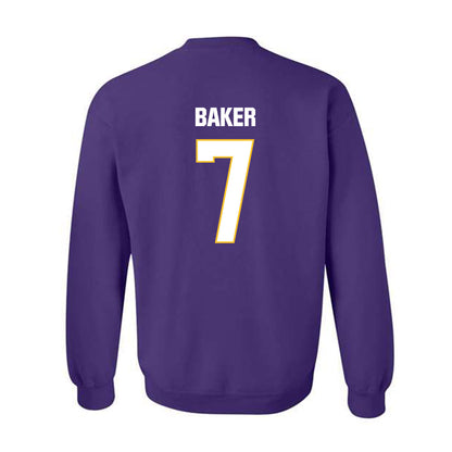 LSU - NCAA Beach Volleyball : Kate Baker - Classic Shersey Crewneck Sweatshirt-1