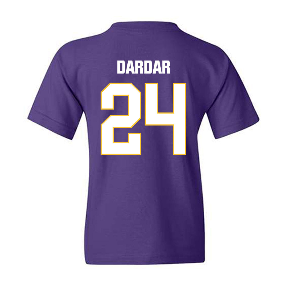LSU - NCAA Baseball : Seth Dardar - Classic Shersey Youth T-Shirt-1