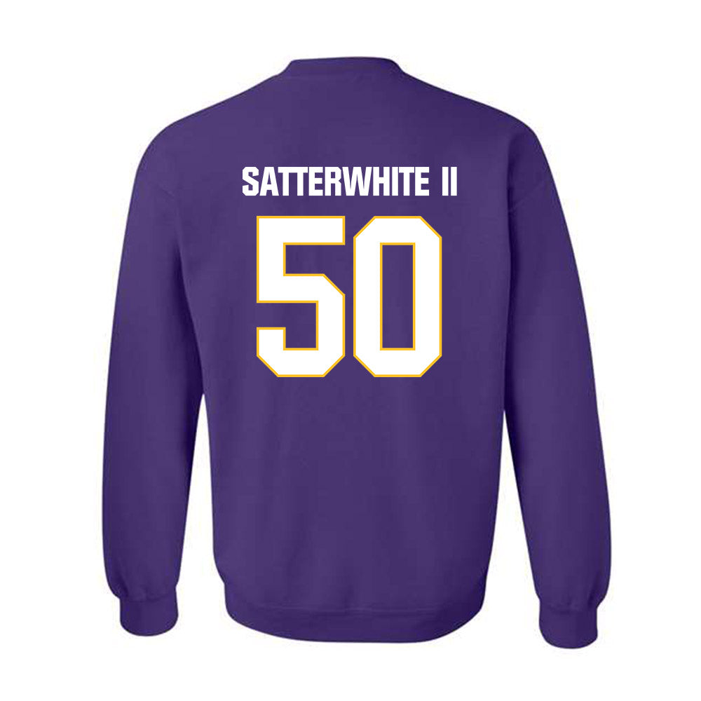 LSU - NCAA Football : William Satterwhite II - Classic Shersey Crewneck Sweatshirt-1