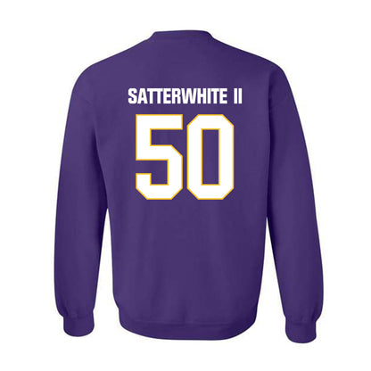 LSU - NCAA Football : William Satterwhite II - Classic Shersey Crewneck Sweatshirt-1