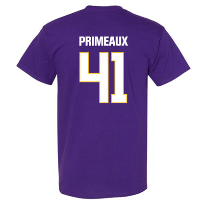 LSU - NCAA Baseball : DJ Primeaux - Classic Shersey T-Shirt-1
