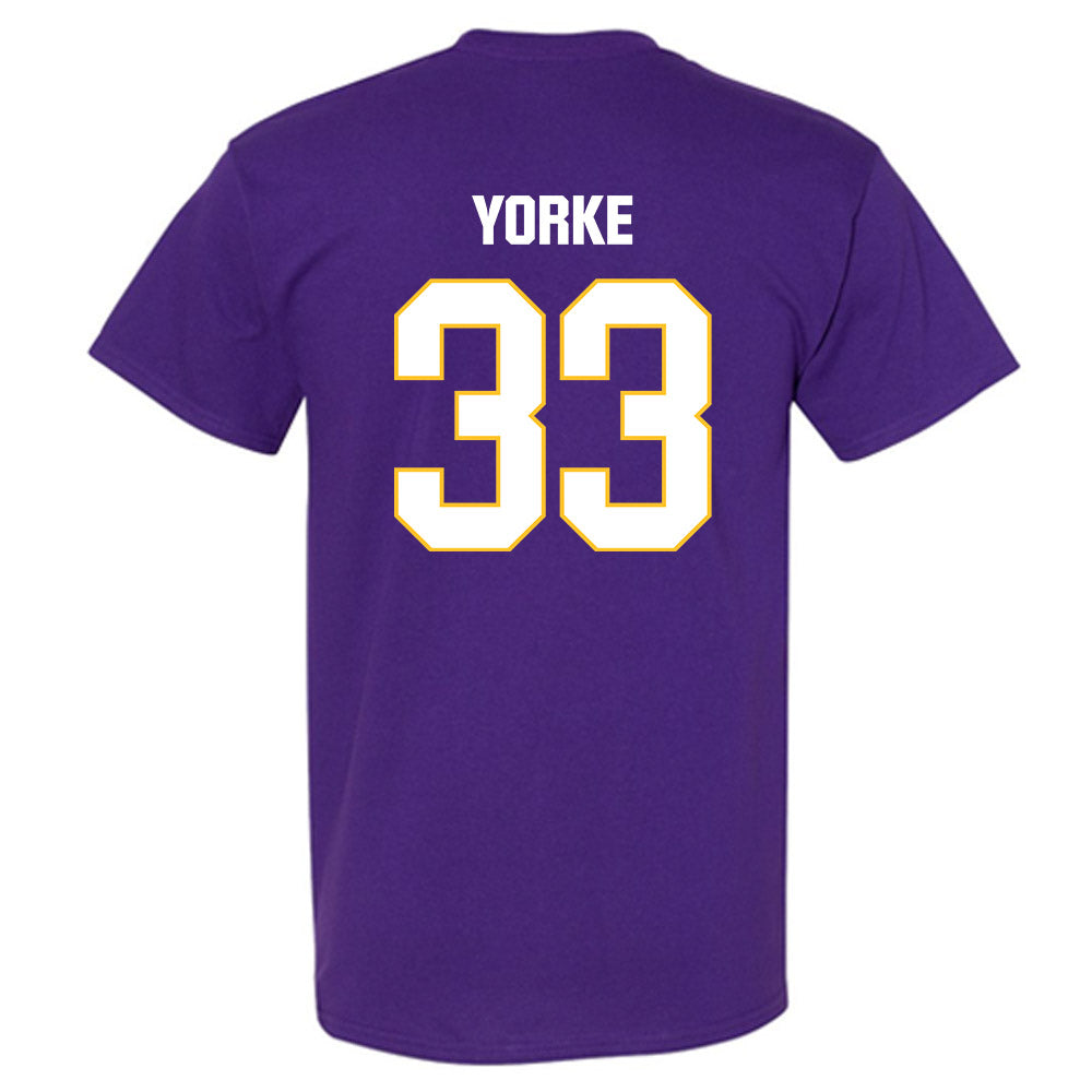 LSU - NCAA Baseball : Zach Yorke - Classic Shersey T-Shirt-1