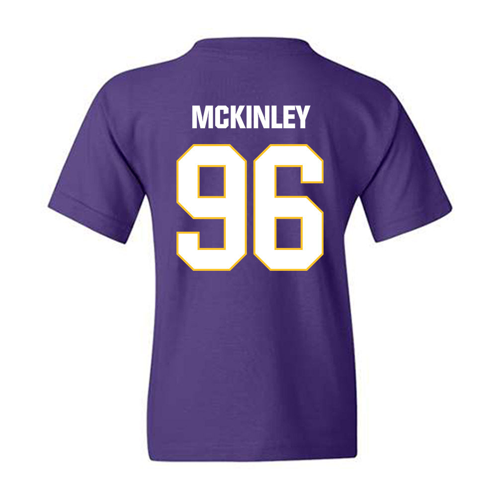 LSU - NCAA Football : Dominick McKinley - Classic Shersey Youth T-Shirt-1