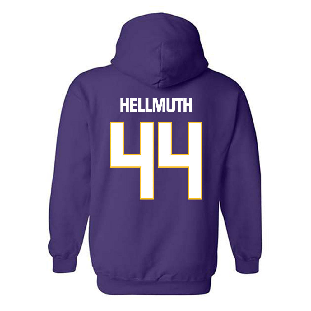 LSU - NCAA Beach Volleyball : Emily Hellmuth - Classic Shersey Hooded Sweatshirt-1